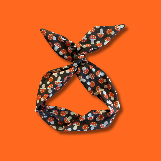 Retro Mushroom Wire Headband