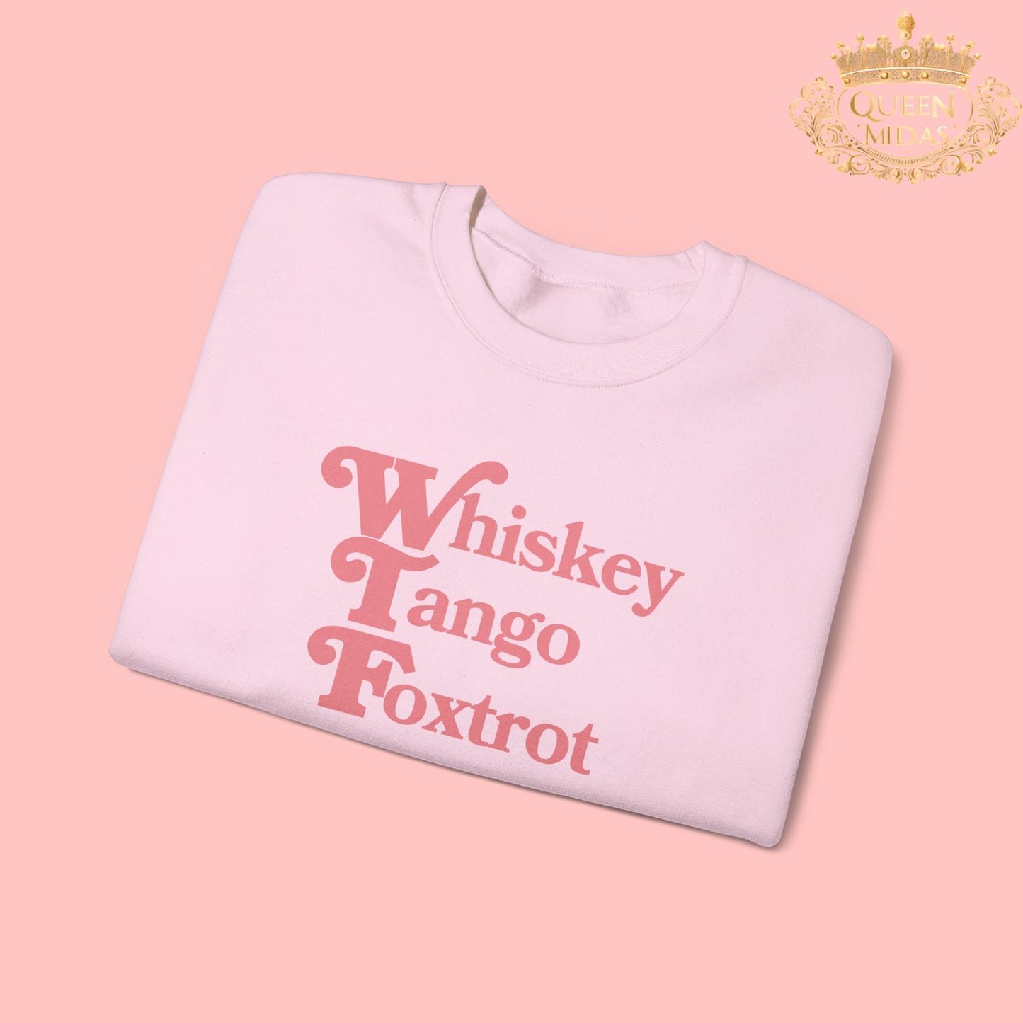 Aviation Alphabet WTF Graphic Sweatshirt