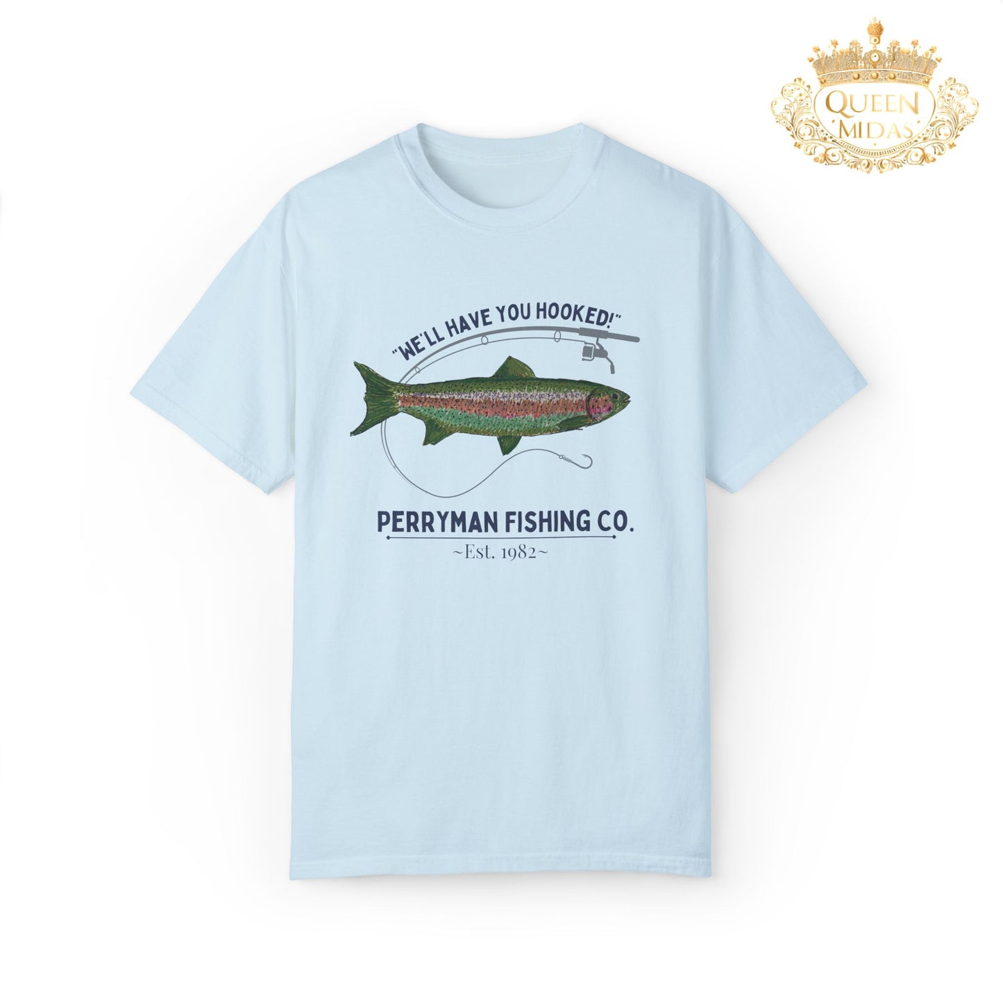 We'll have you hooked! Fishing Theme Unisex Shirt