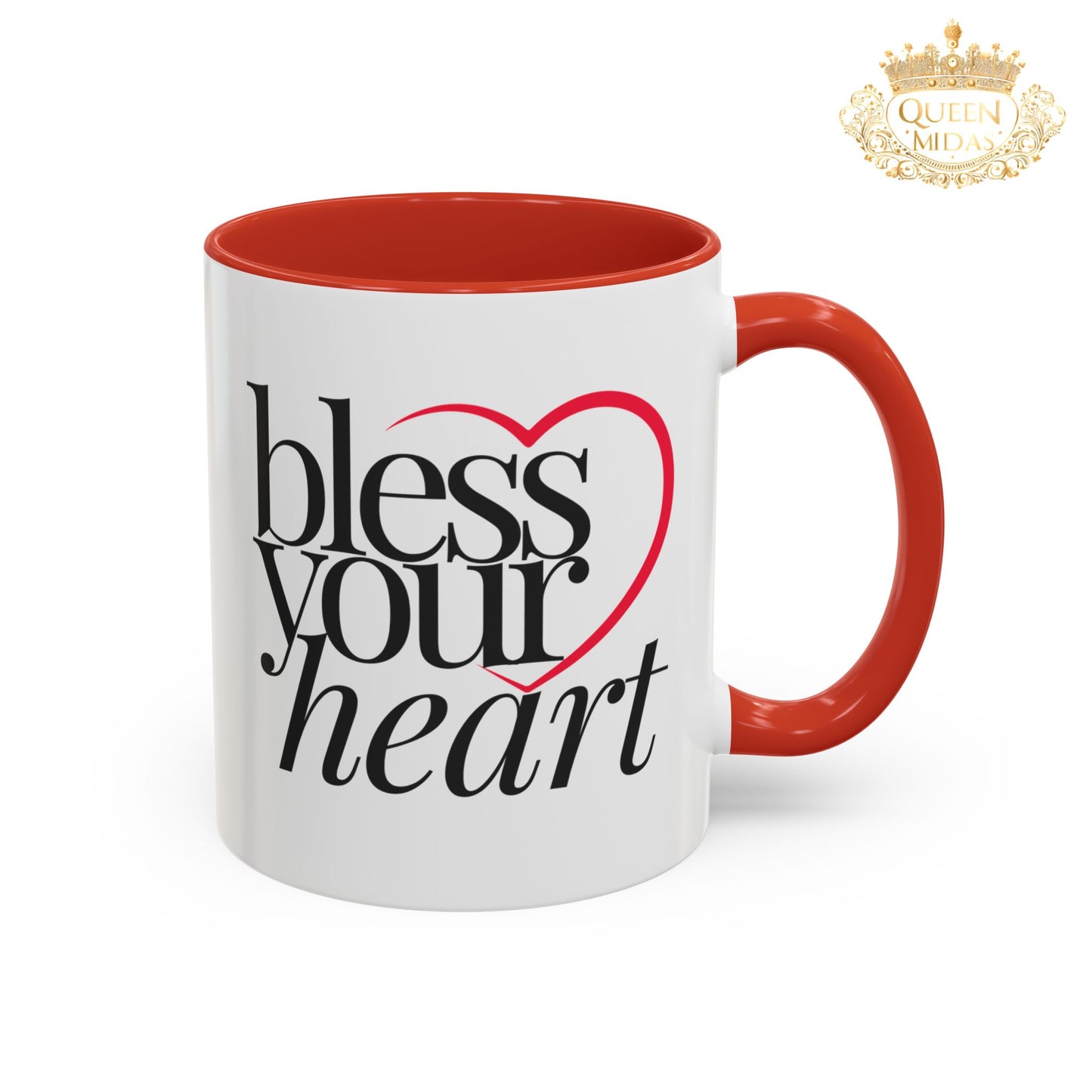 Bless Your Heart Mug, Bless Your Heart Coffee Cup, Cute Gift for Friends, Heartwarming Tea Mug, Valentine's Day, Home Decor