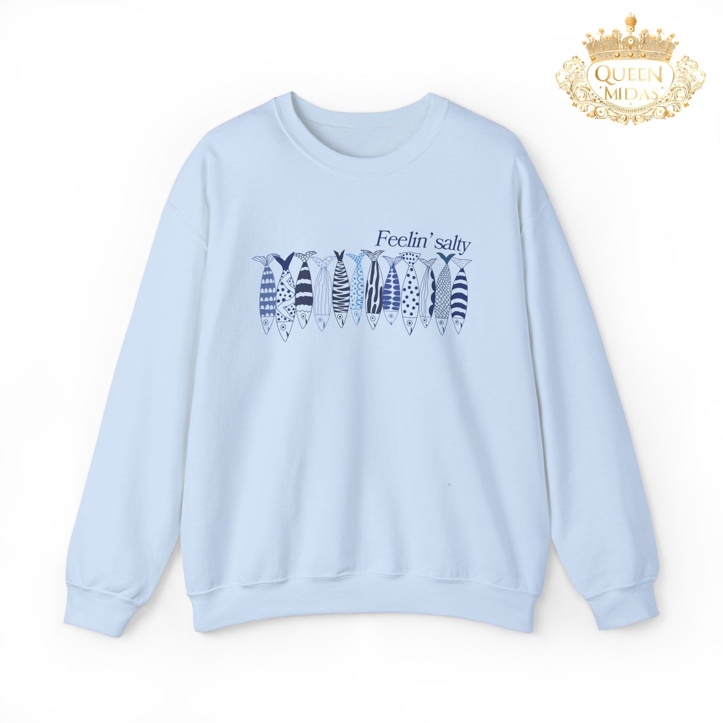Feelin' Salty Sardine Unisex Sweatshirt