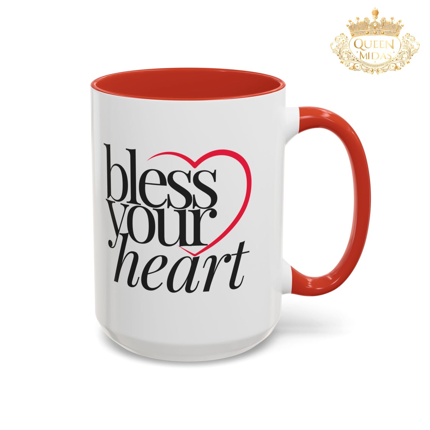 Bless Your Heart Mug, Bless Your Heart Coffee Cup, Cute Gift for Friends, Heartwarming Tea Mug, Valentine's Day, Home Decor
