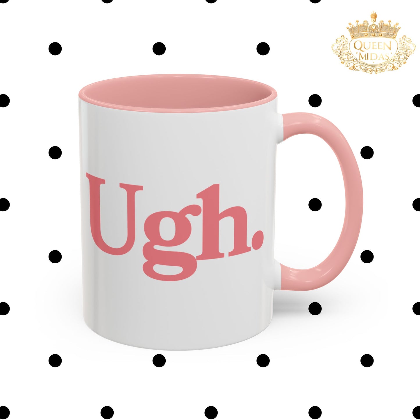The Ugh Mug - Cute Gift for Coffee Lovers, Tea Lovers, Funny Mug for Home Office, Unique Housewarming Present, Sip in Style