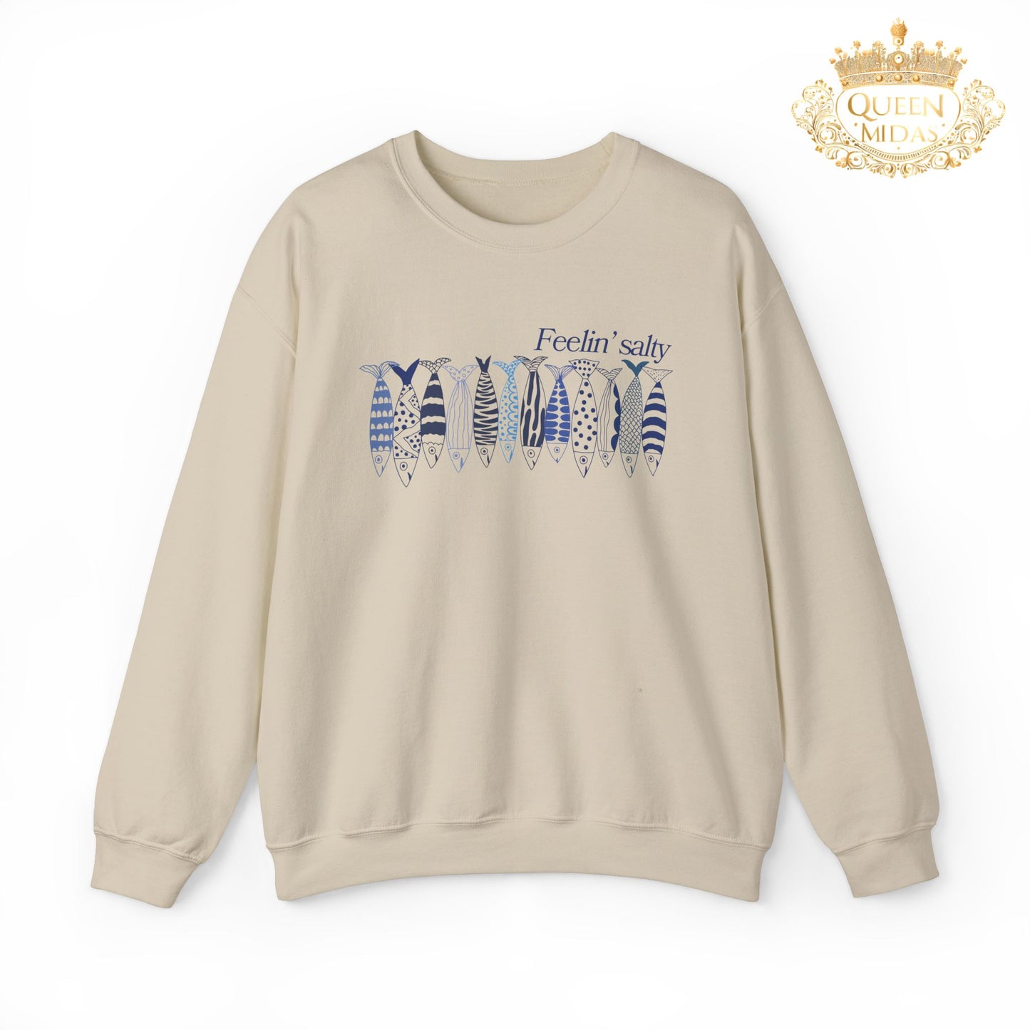 Feelin' Salty Sardine Unisex Sweatshirt