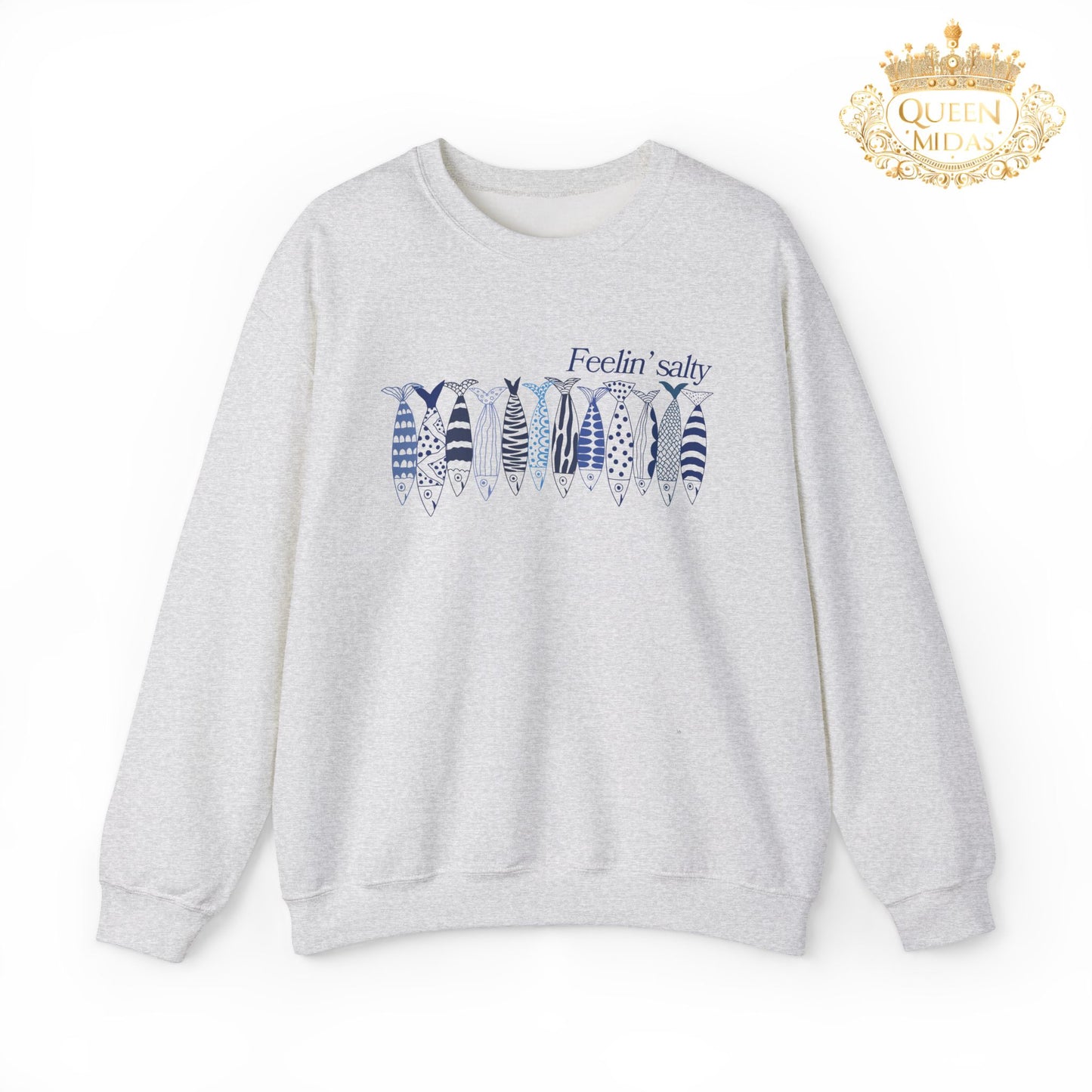 Feelin' Salty Sardine Unisex Sweatshirt