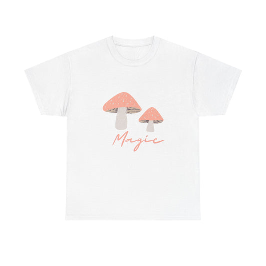 Magical Mushrooms Tshirt by Queen Midas