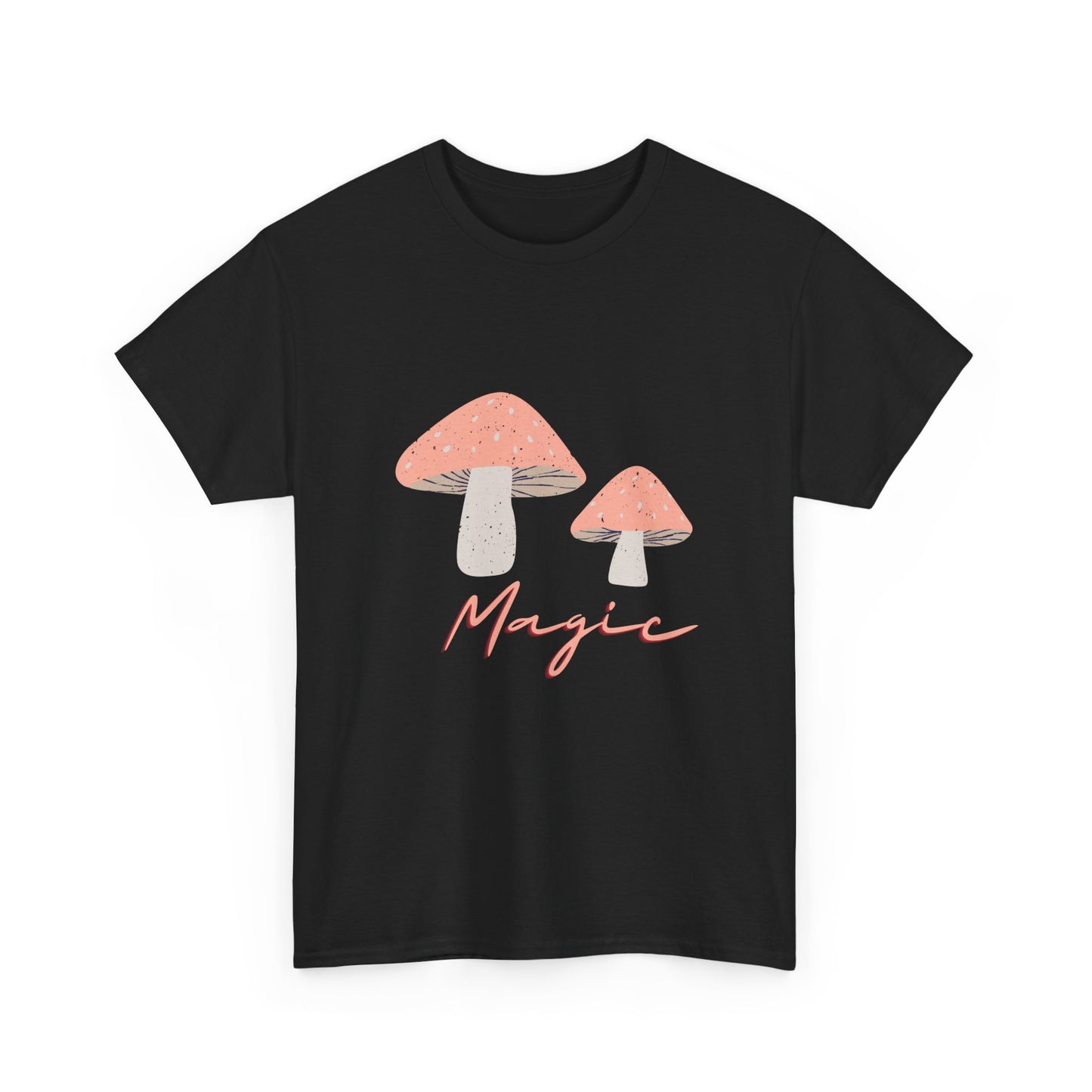 Magical Mushrooms Tshirt by Queen Midas
