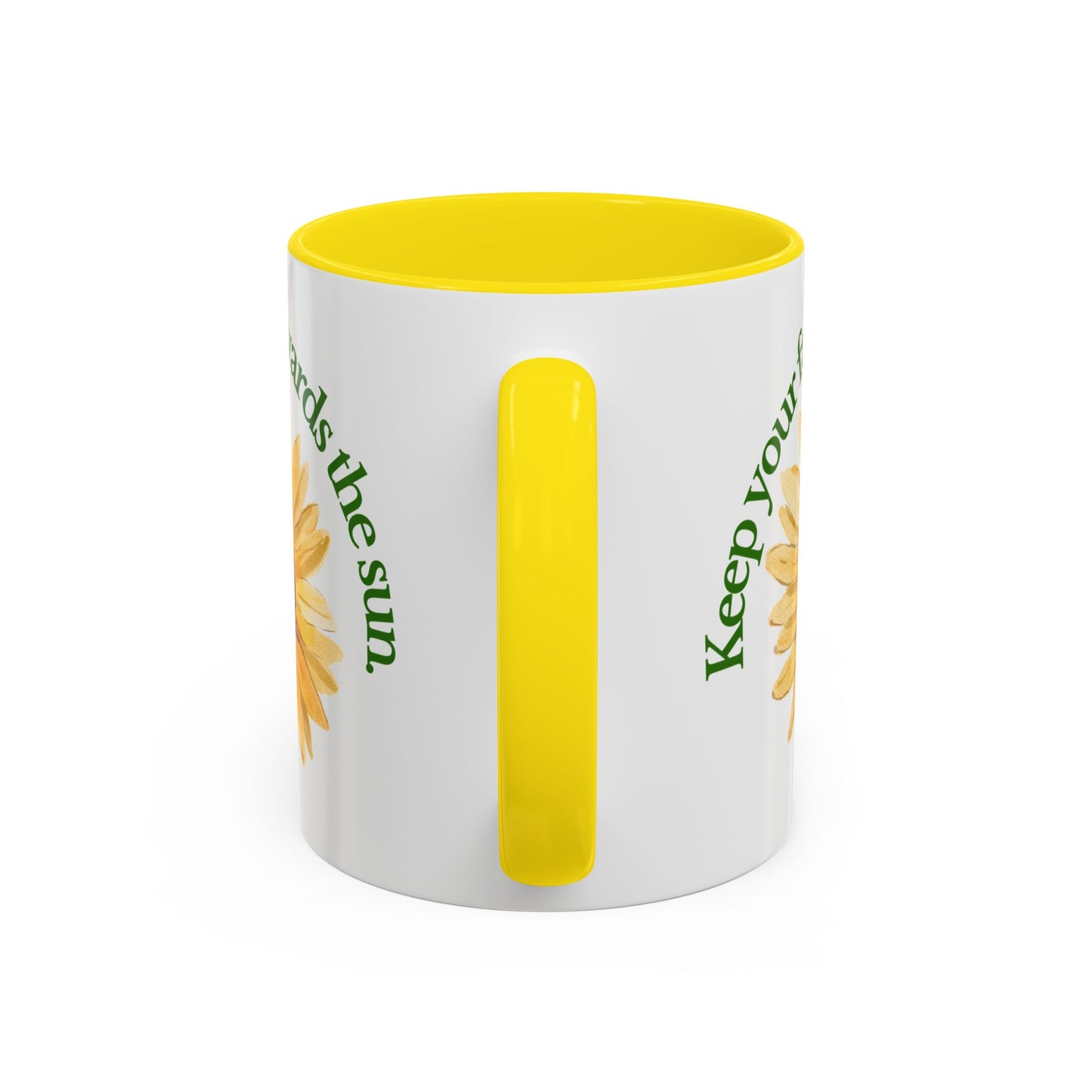 Inspirational Sunflower Coffee Mug, Motivational Gift, Nature Lover's Mug, Cute Coffee Cup, Positive Vibes, Unique Gift for Her