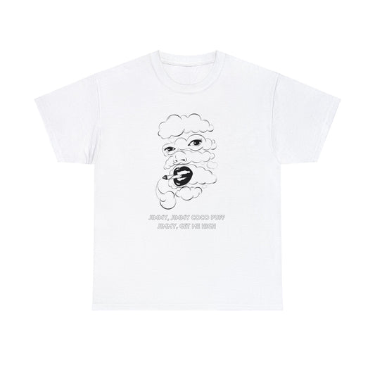 Jimmy, Jimmy Coco Puff T-shirt by Queen Midas