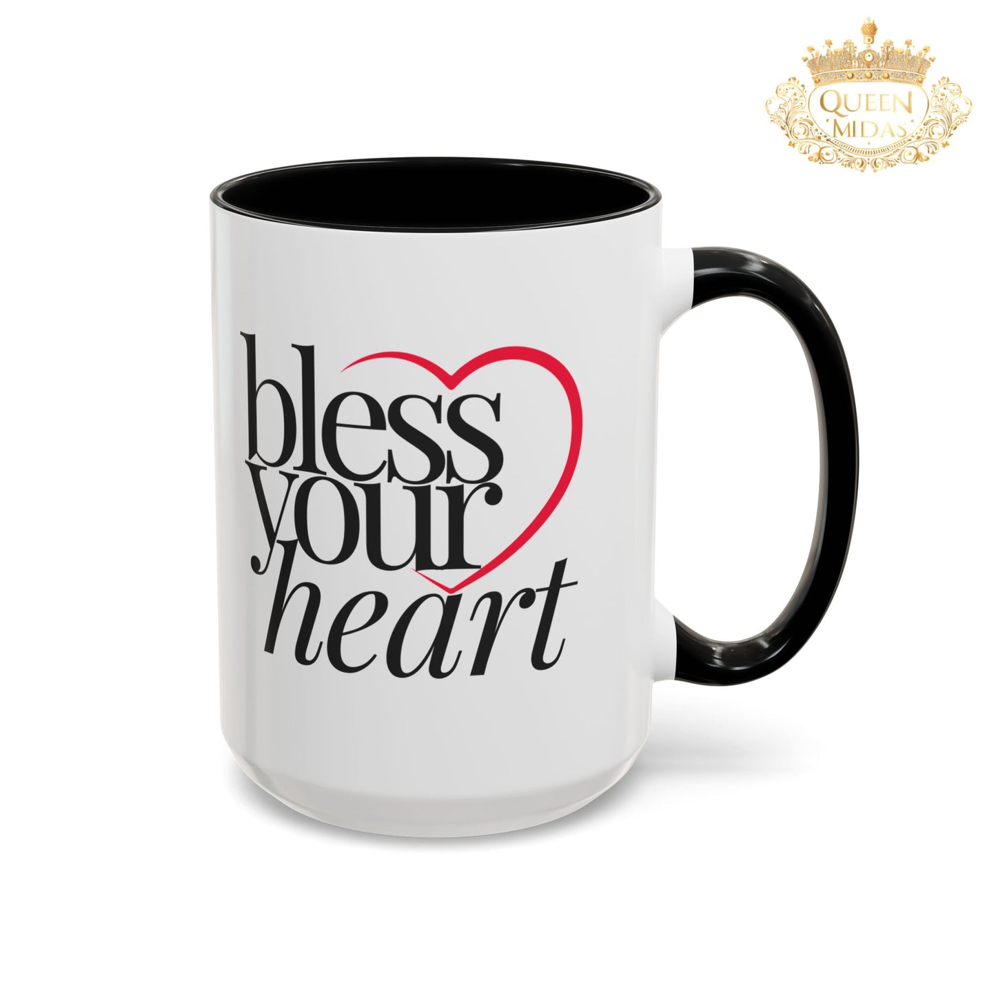 Bless Your Heart Mug, Bless Your Heart Coffee Cup, Cute Gift for Friends, Heartwarming Tea Mug, Valentine's Day, Home Decor