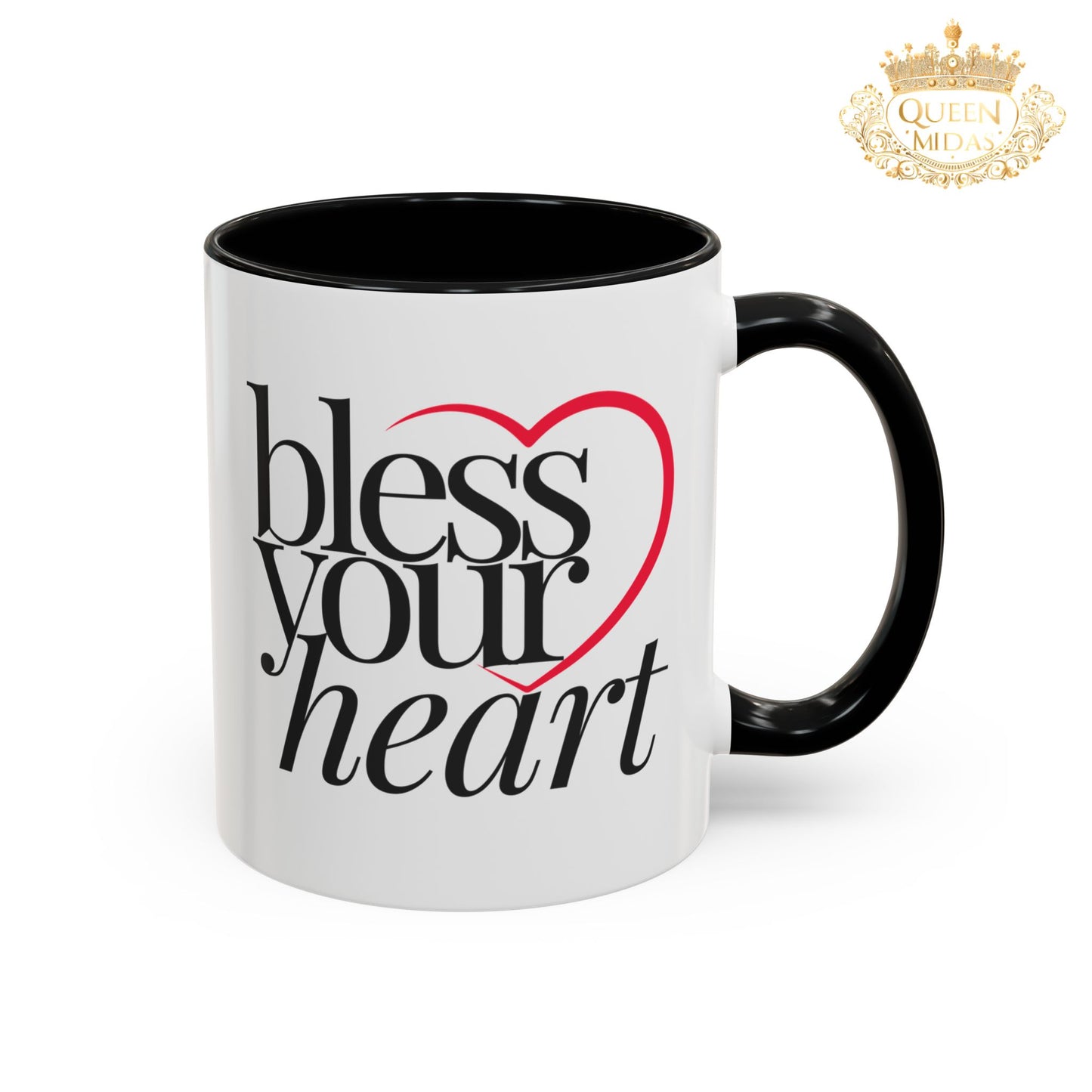 Bless Your Heart Mug, Bless Your Heart Coffee Cup, Cute Gift for Friends, Heartwarming Tea Mug, Valentine's Day, Home Decor