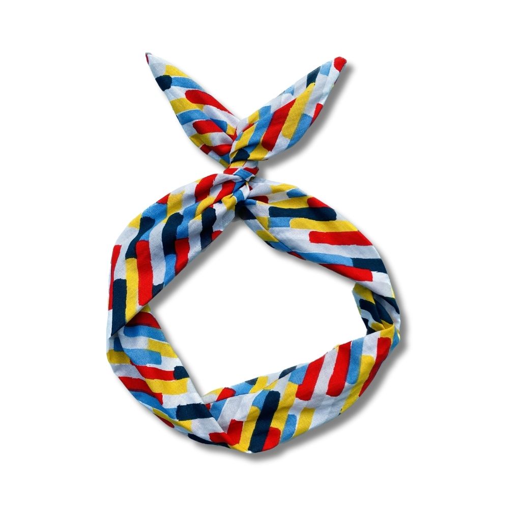 colorful wire headband