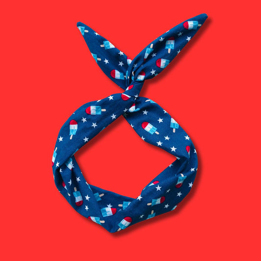 Patriotic Popsicles Wire Headband