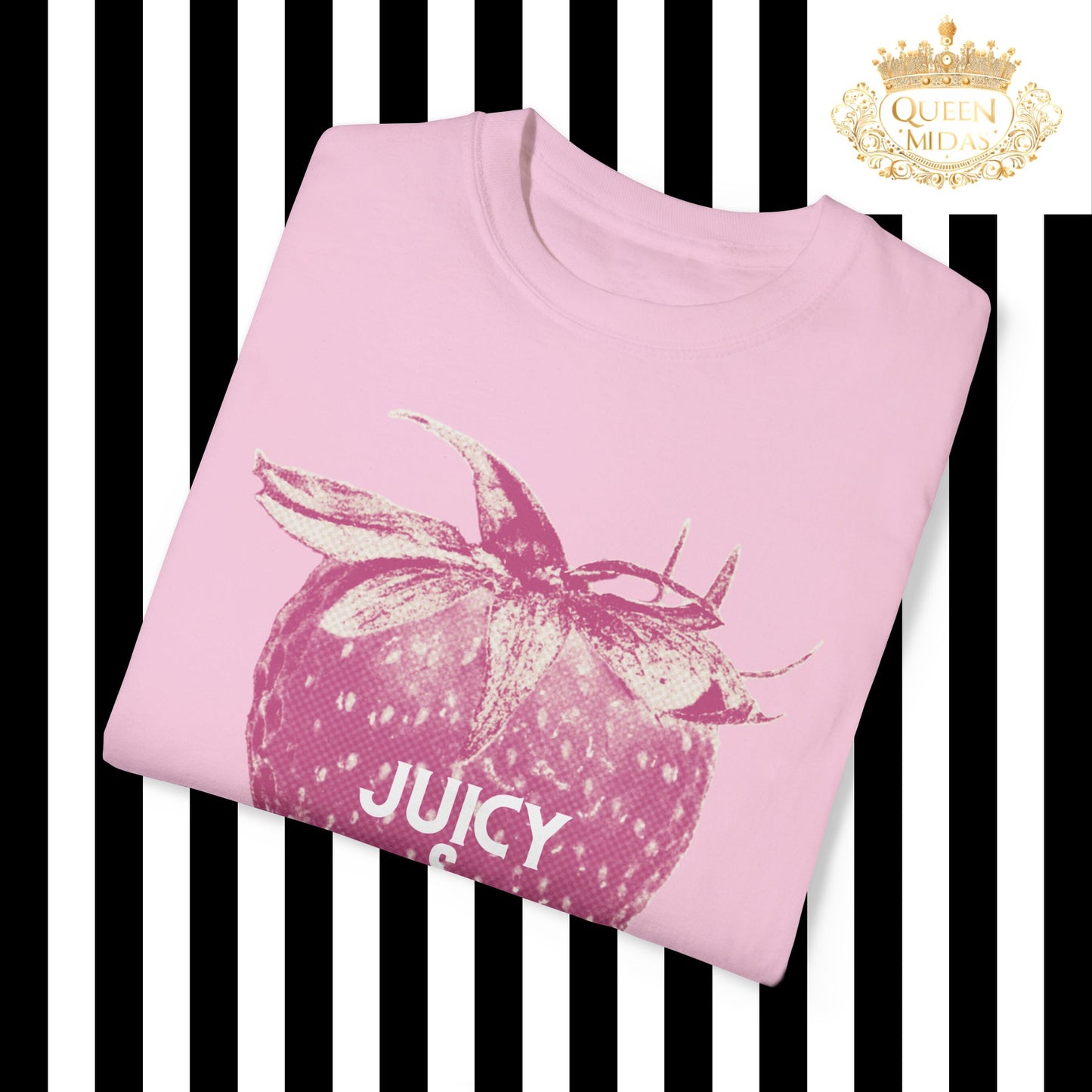 Strawberry Graphic Oversized Shirt