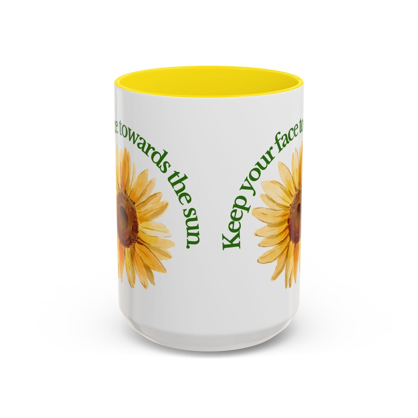 Inspirational Sunflower Coffee Mug, Motivational Gift, Nature Lover's Mug, Cute Coffee Cup, Positive Vibes, Unique Gift for Her