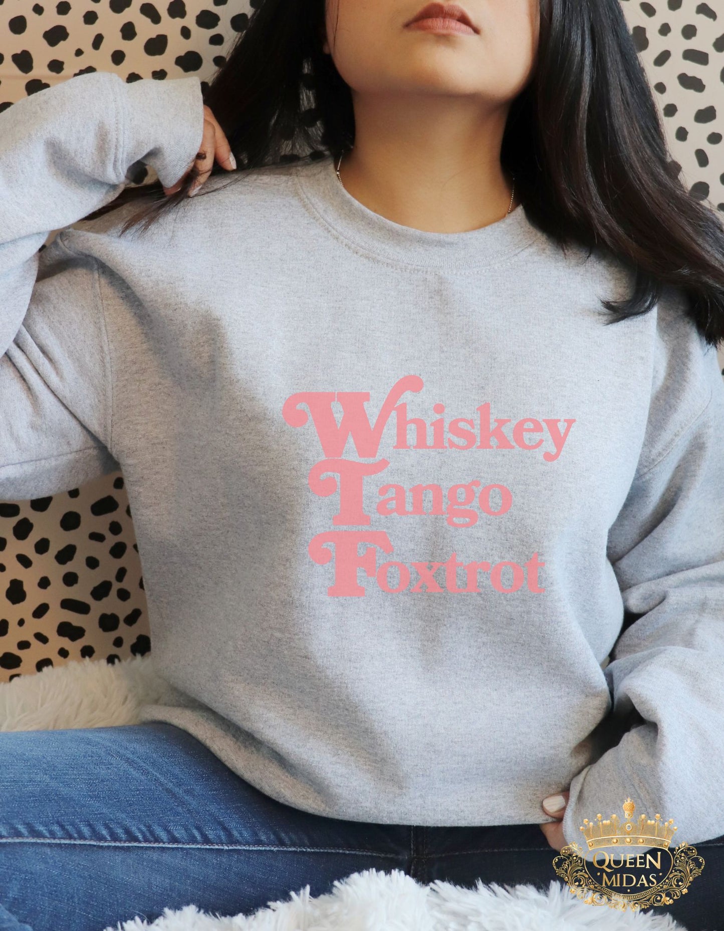 Aviation Alphabet WTF Graphic Sweatshirt