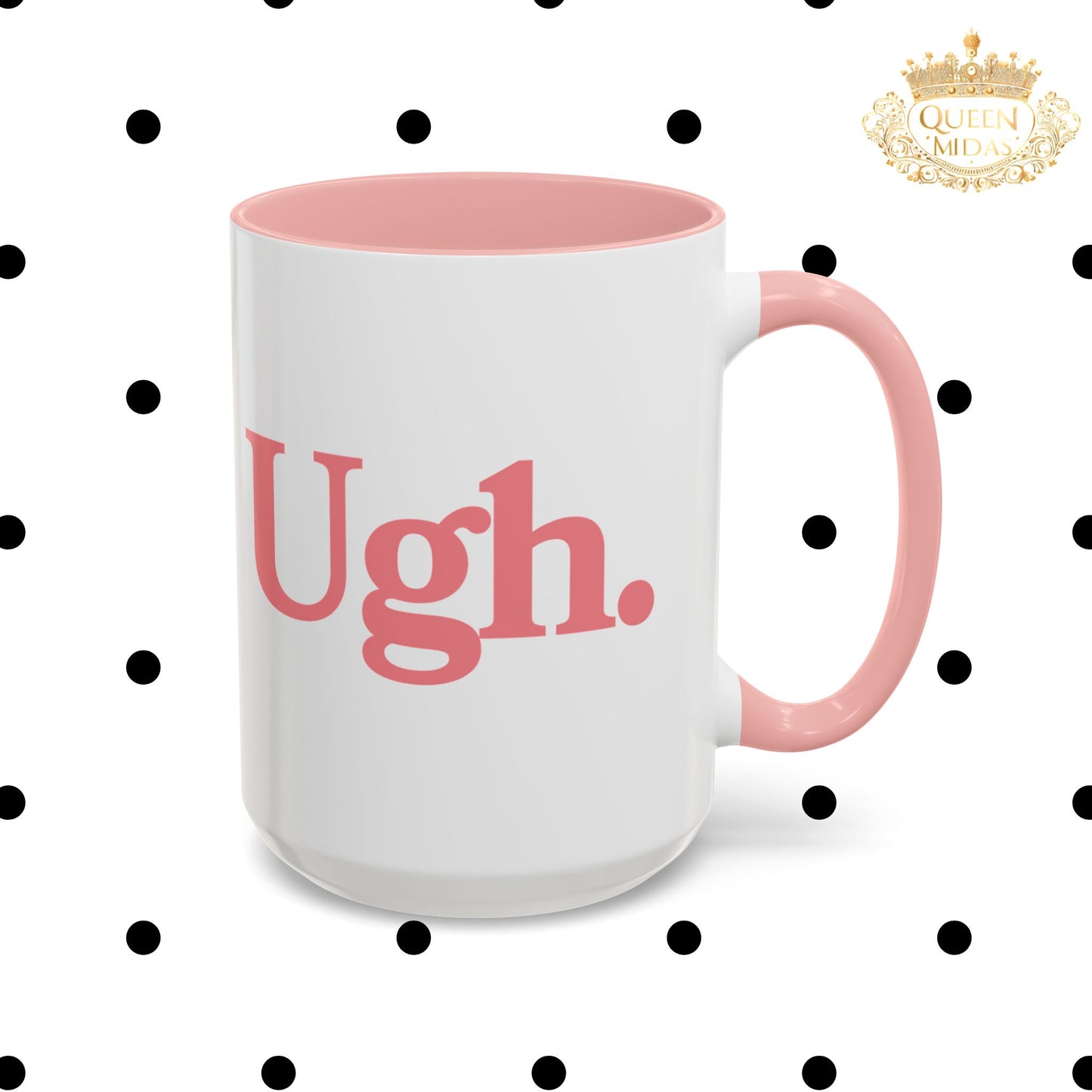 The Ugh Mug - Cute Gift for Coffee Lovers, Tea Lovers, Funny Mug for Home Office, Unique Housewarming Present, Sip in Style