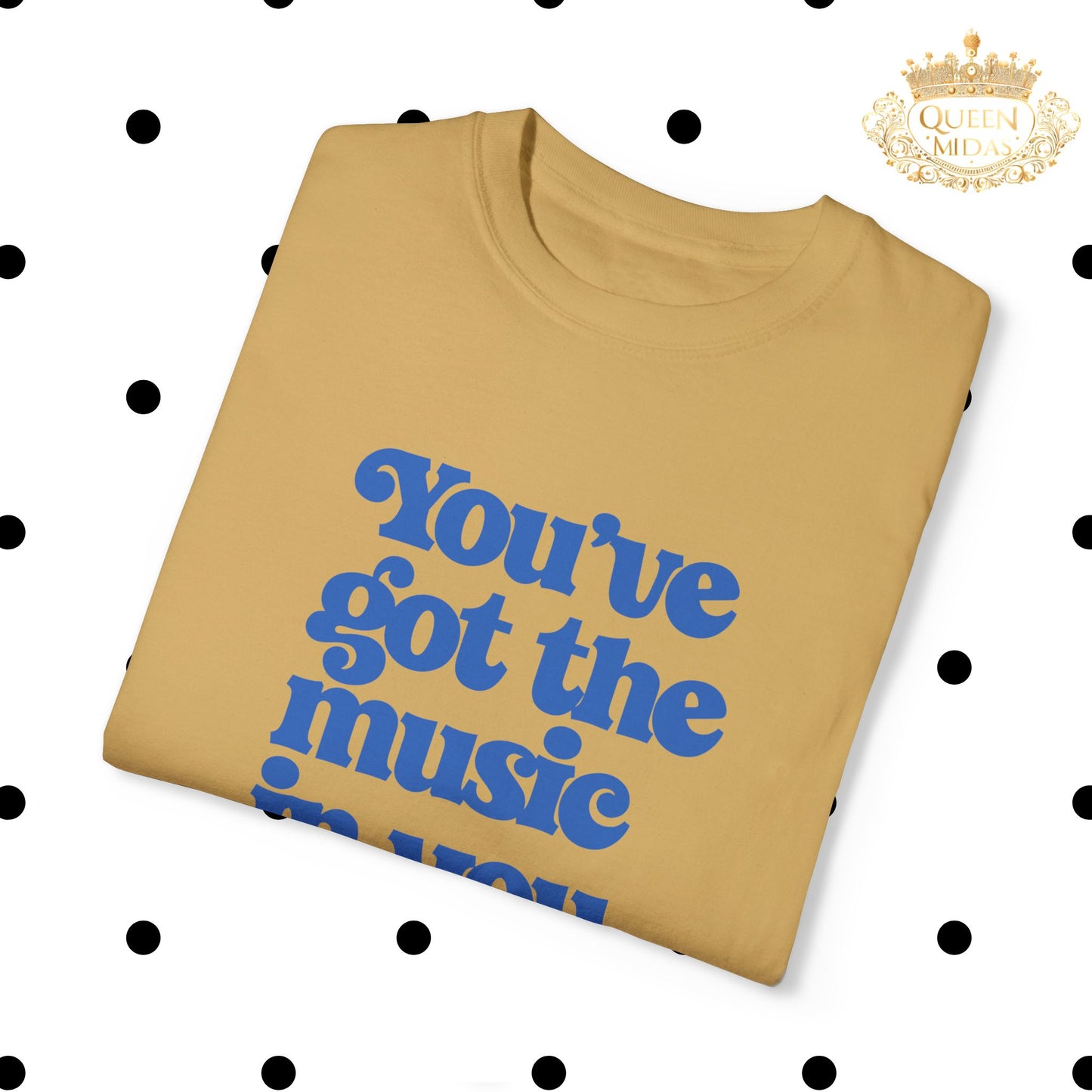You've got the music in you Oversized Tshirt