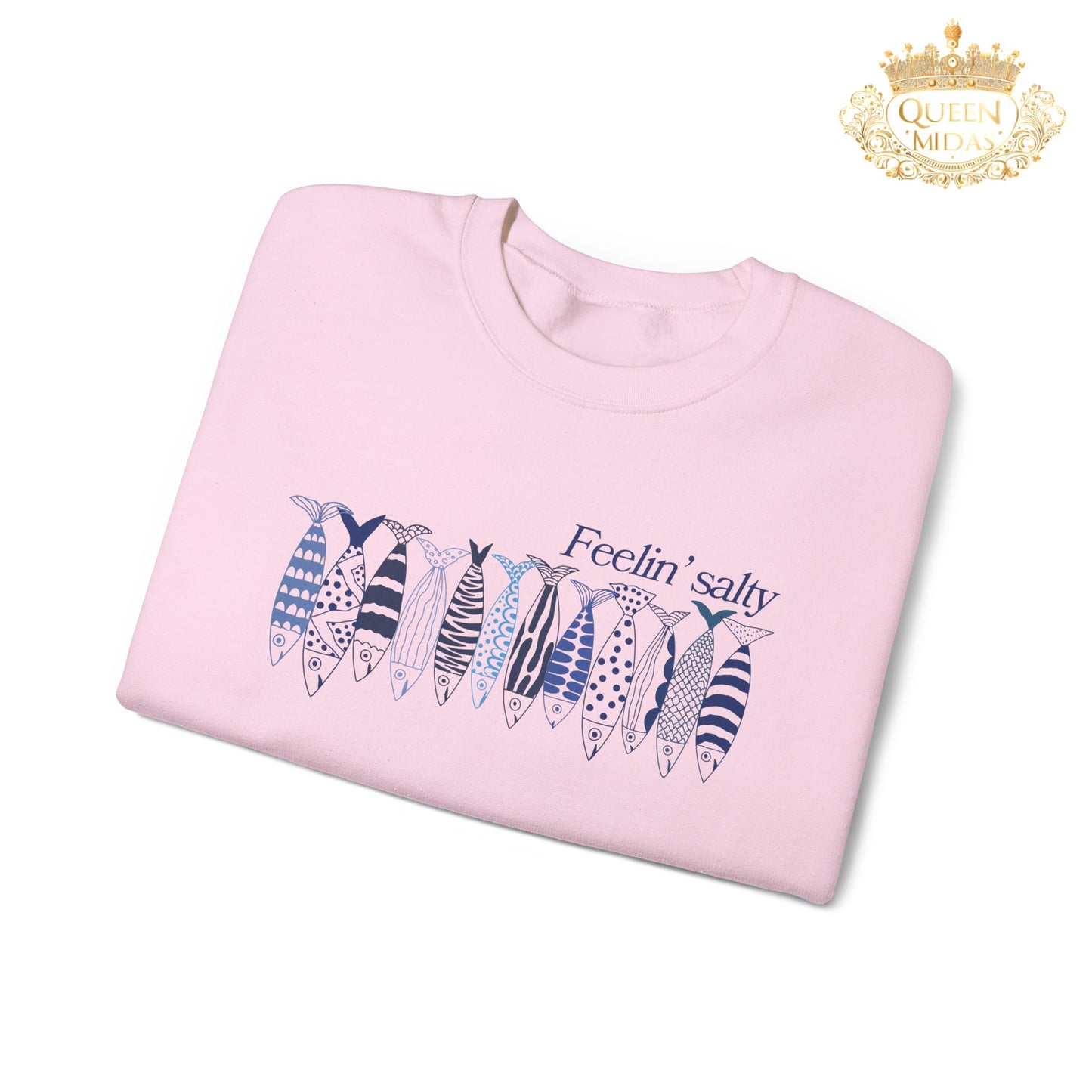 Feelin' Salty Sardine Unisex Sweatshirt