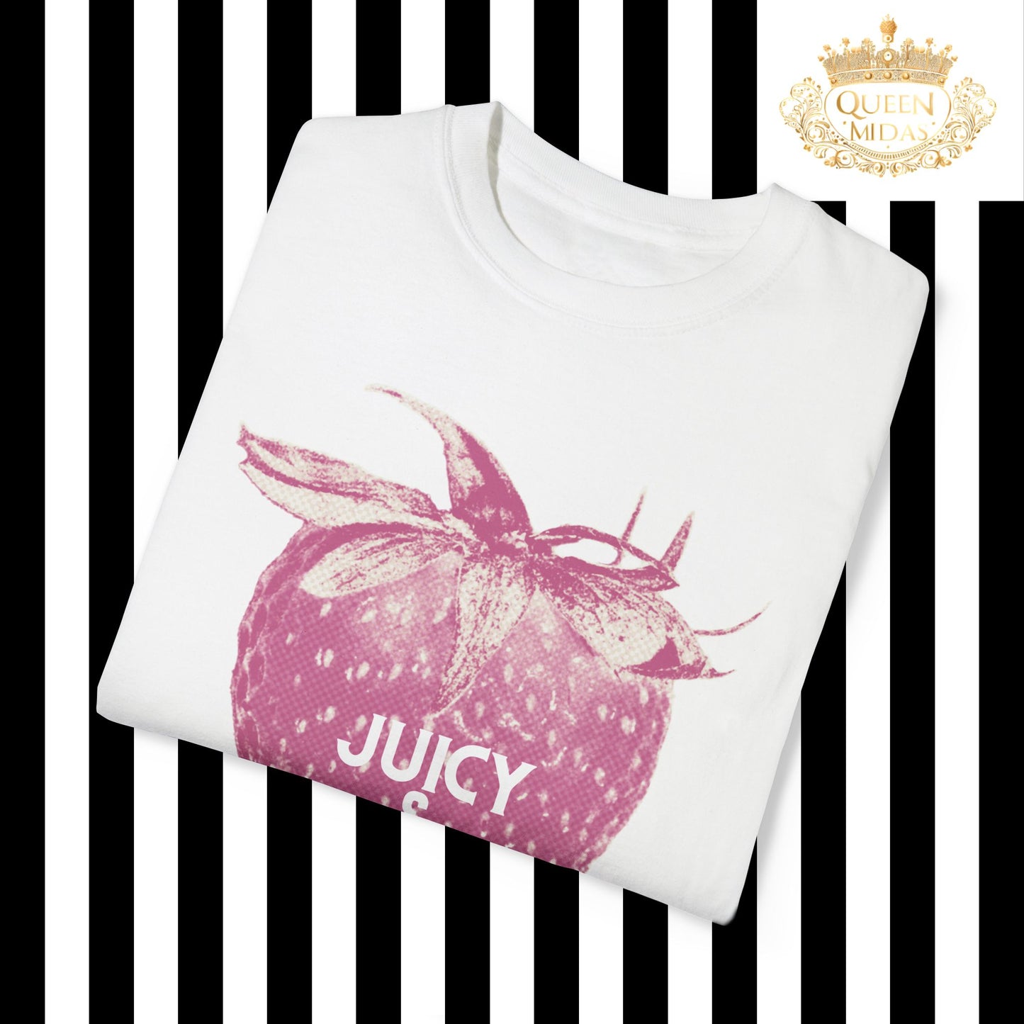 Strawberry Graphic Oversized Shirt