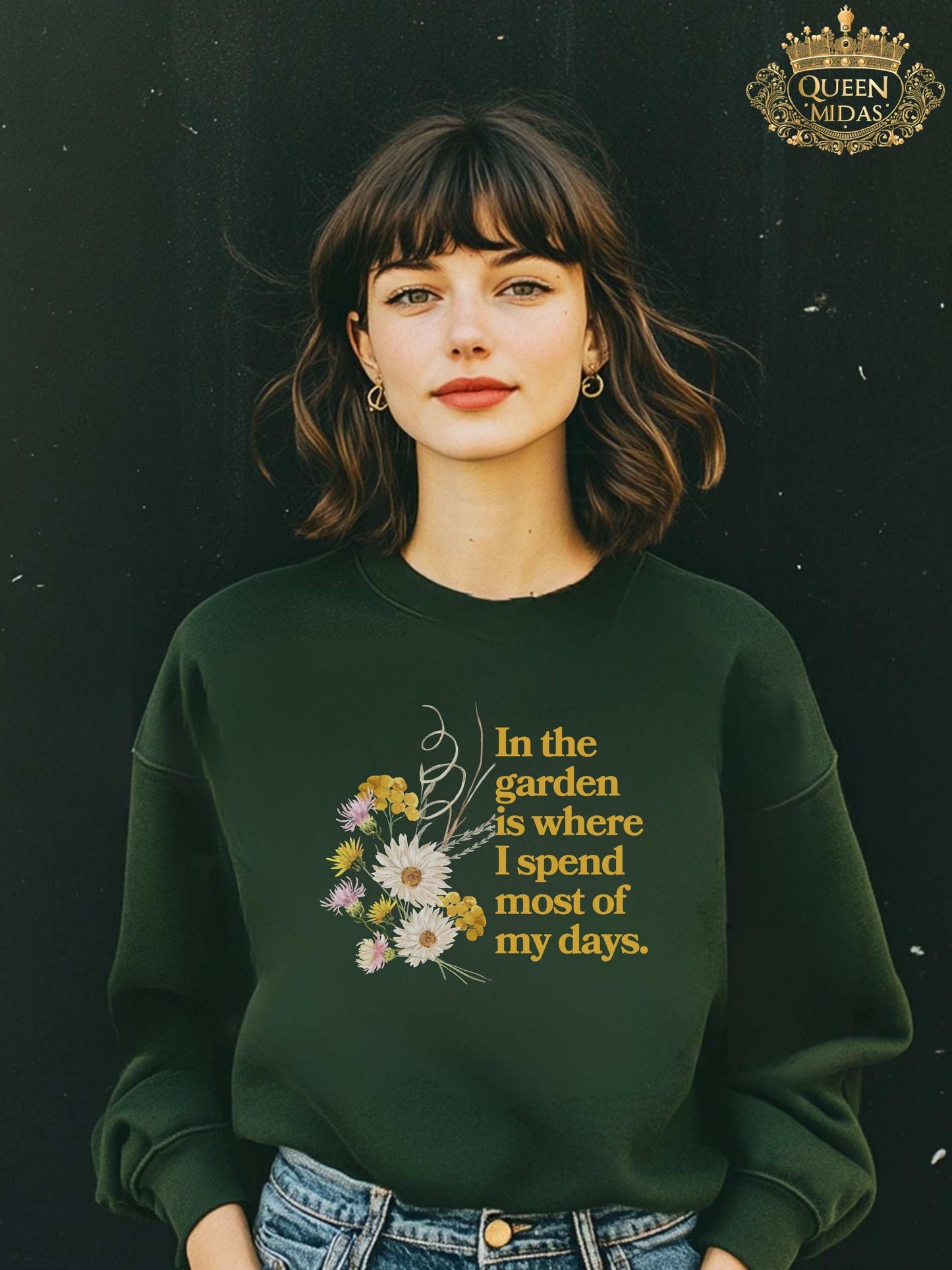 Funny Gardening Floral Sweatshirt