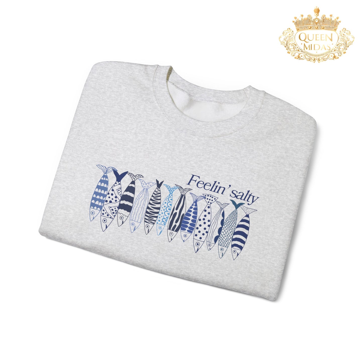 Feelin' Salty Sardine Unisex Sweatshirt