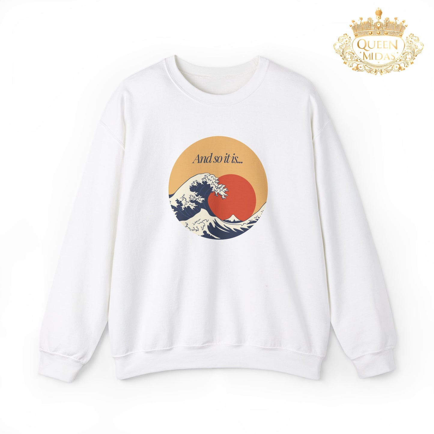 And so it is Ocean Wave Graphic Sweatshirt