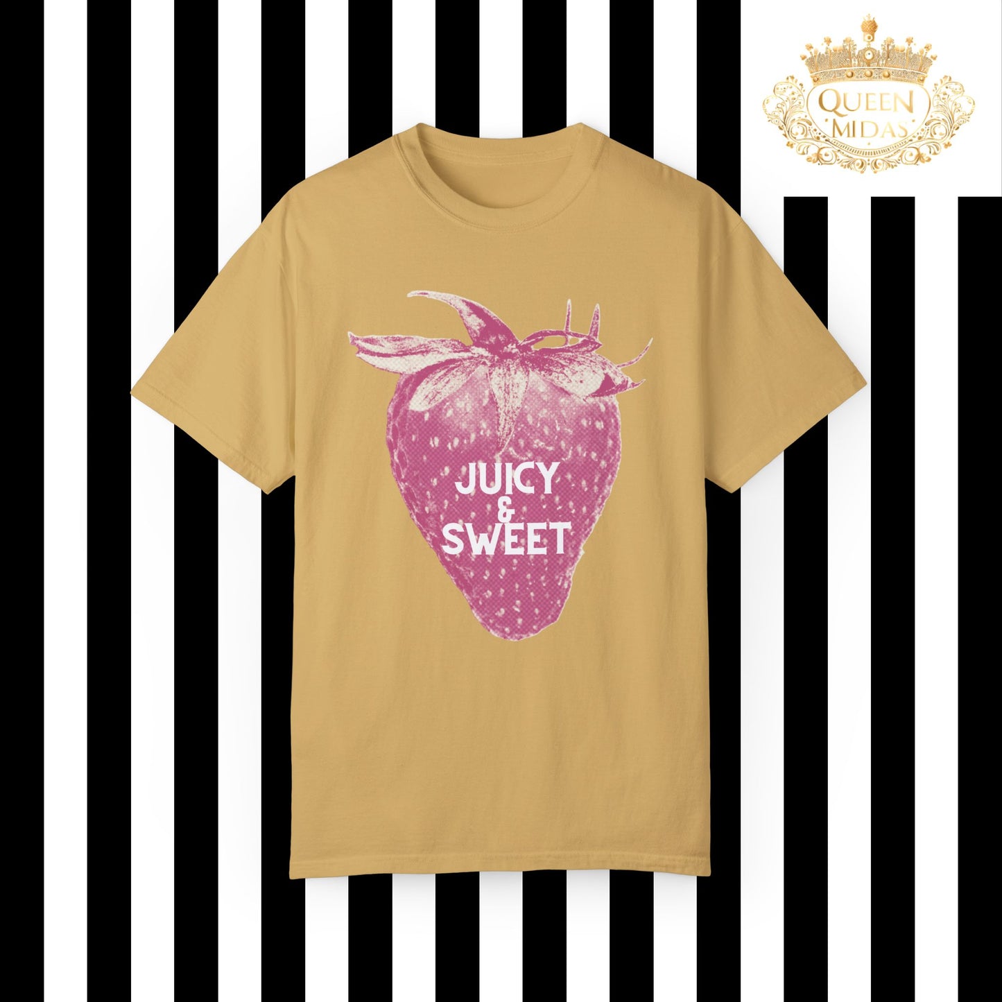Strawberry Graphic Oversized Shirt