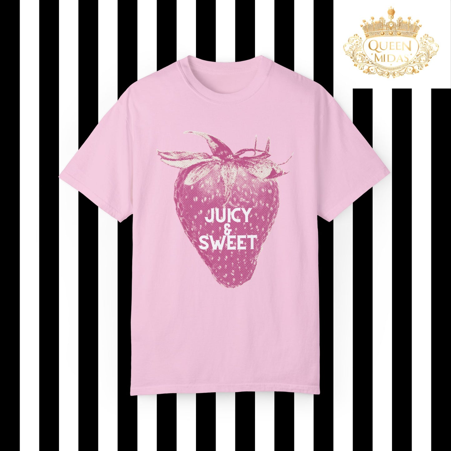 Strawberry Graphic Oversized Shirt