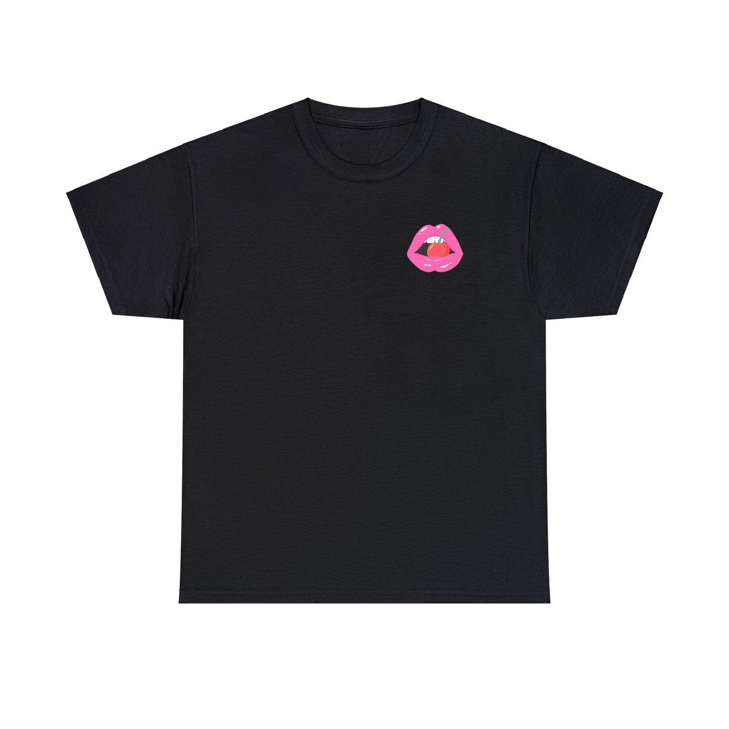 Pink Cherry T-shirt by Queen Midas