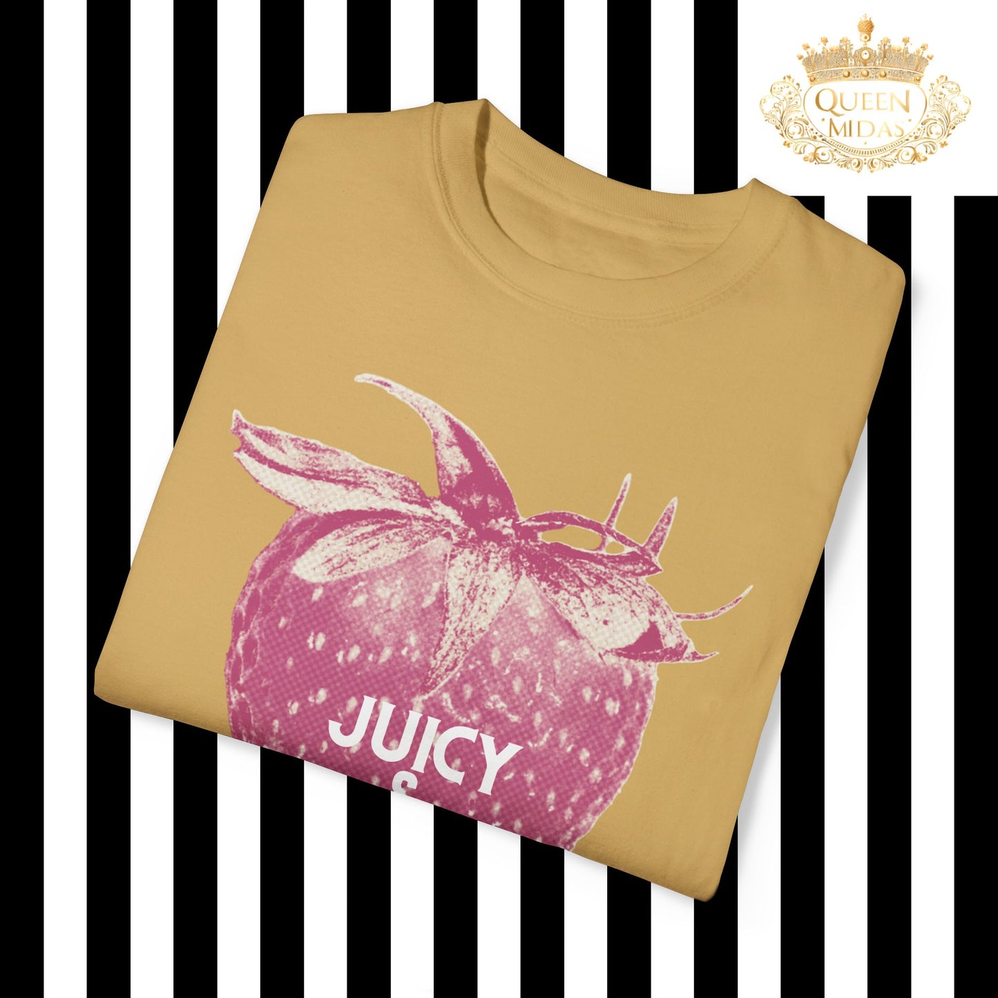 Strawberry Graphic Oversized Shirt