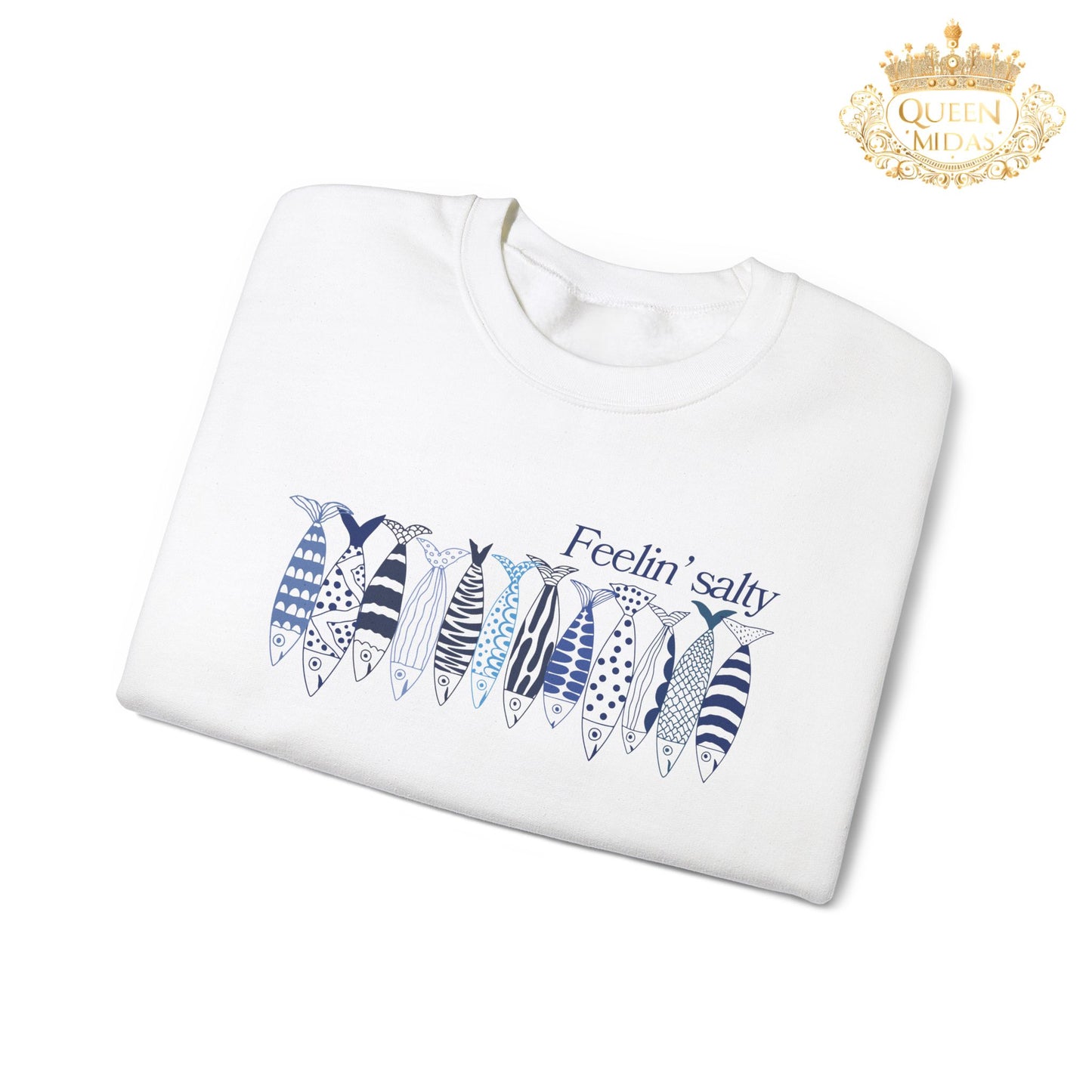 Feelin' Salty Sardine Unisex Sweatshirt