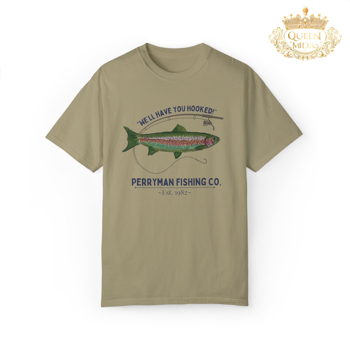 We'll have you hooked! Fishing Theme Unisex Shirt