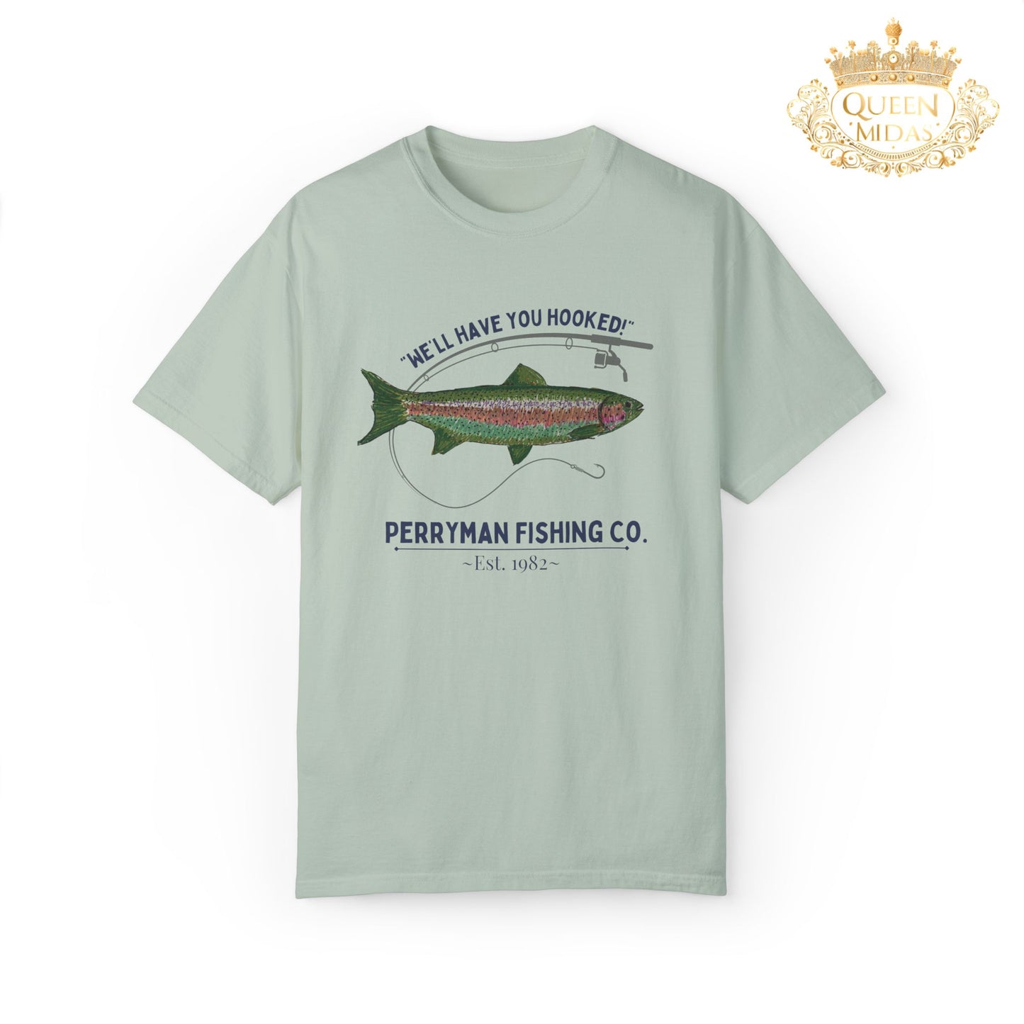 We'll have you hooked! Fishing Theme Unisex Shirt