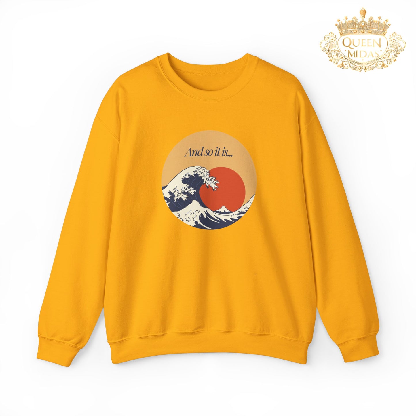 And so it is Ocean Wave Graphic Sweatshirt