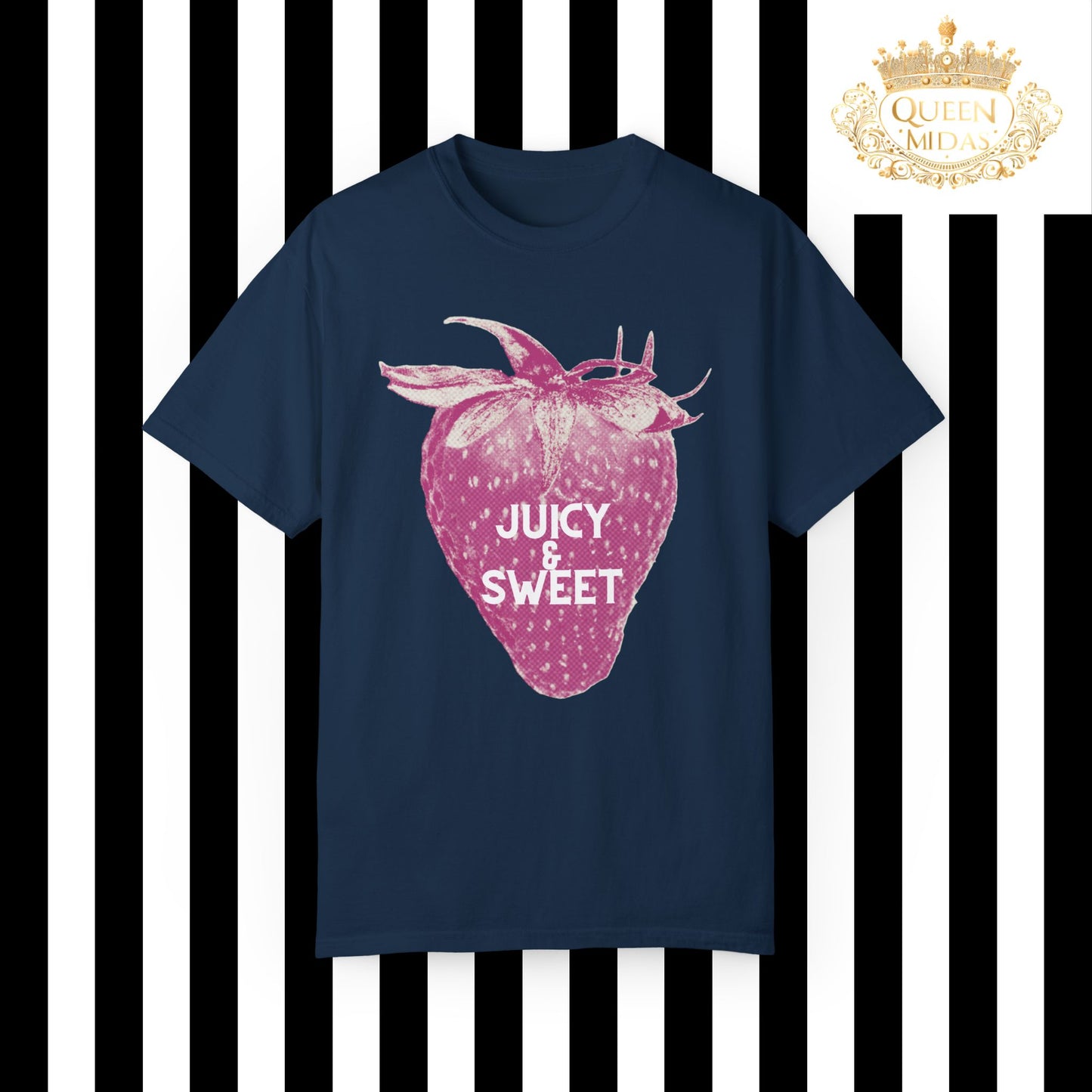 Strawberry Graphic Oversized Shirt