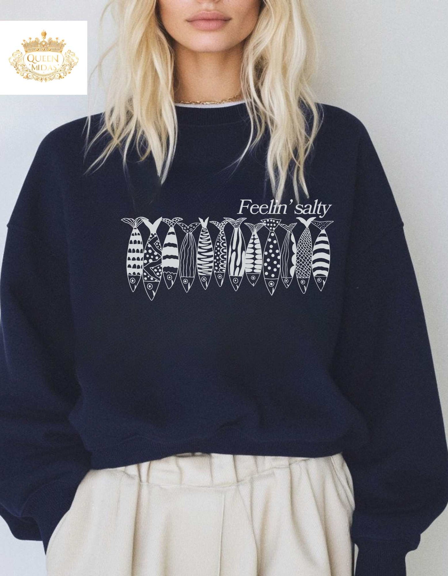 Feelin' Salty Sardine Sweatshirt