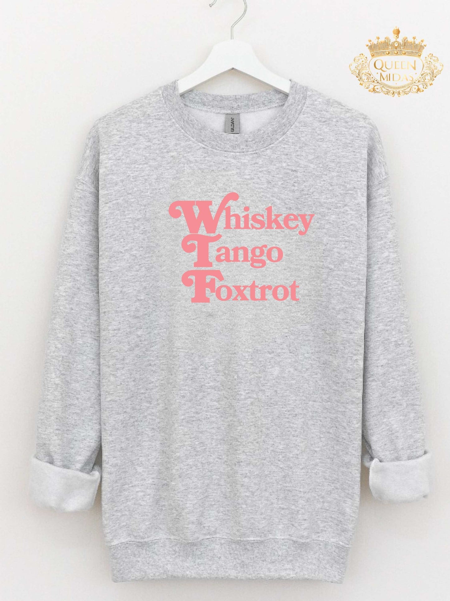 Aviation Alphabet WTF Graphic Sweatshirt