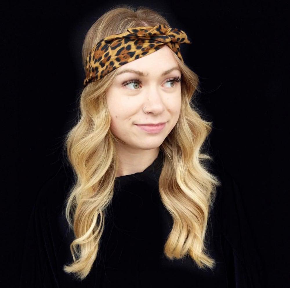 Leopard Print Wire Headband