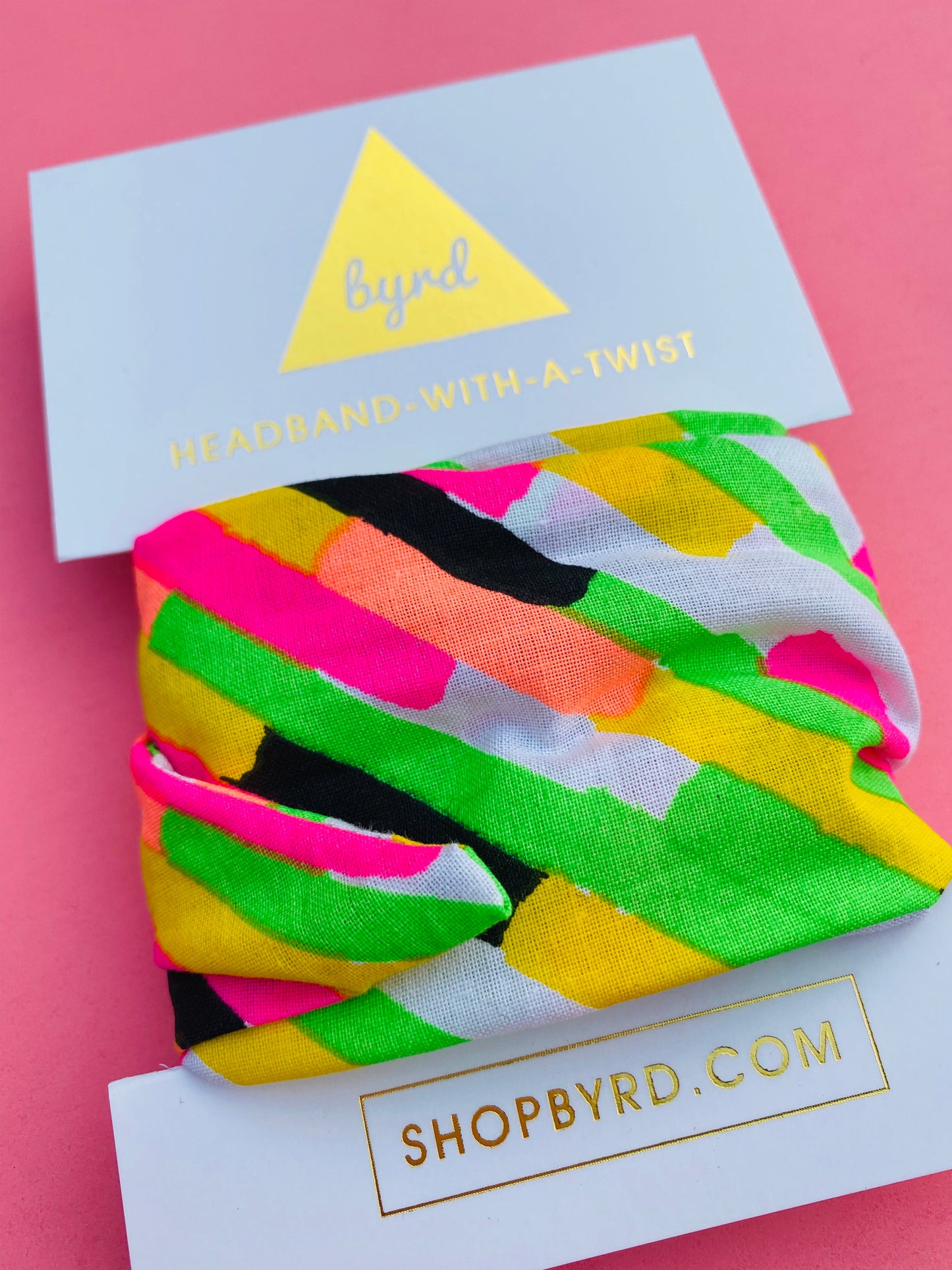 Neon Lines Wire Headband