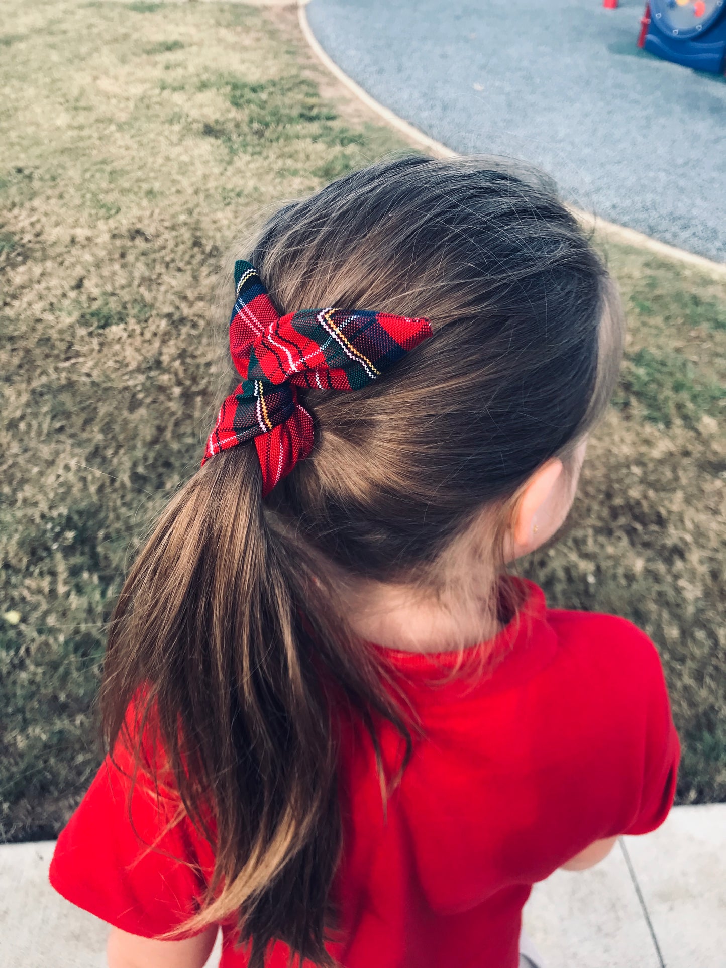 Mayo Plaid Wire Headband