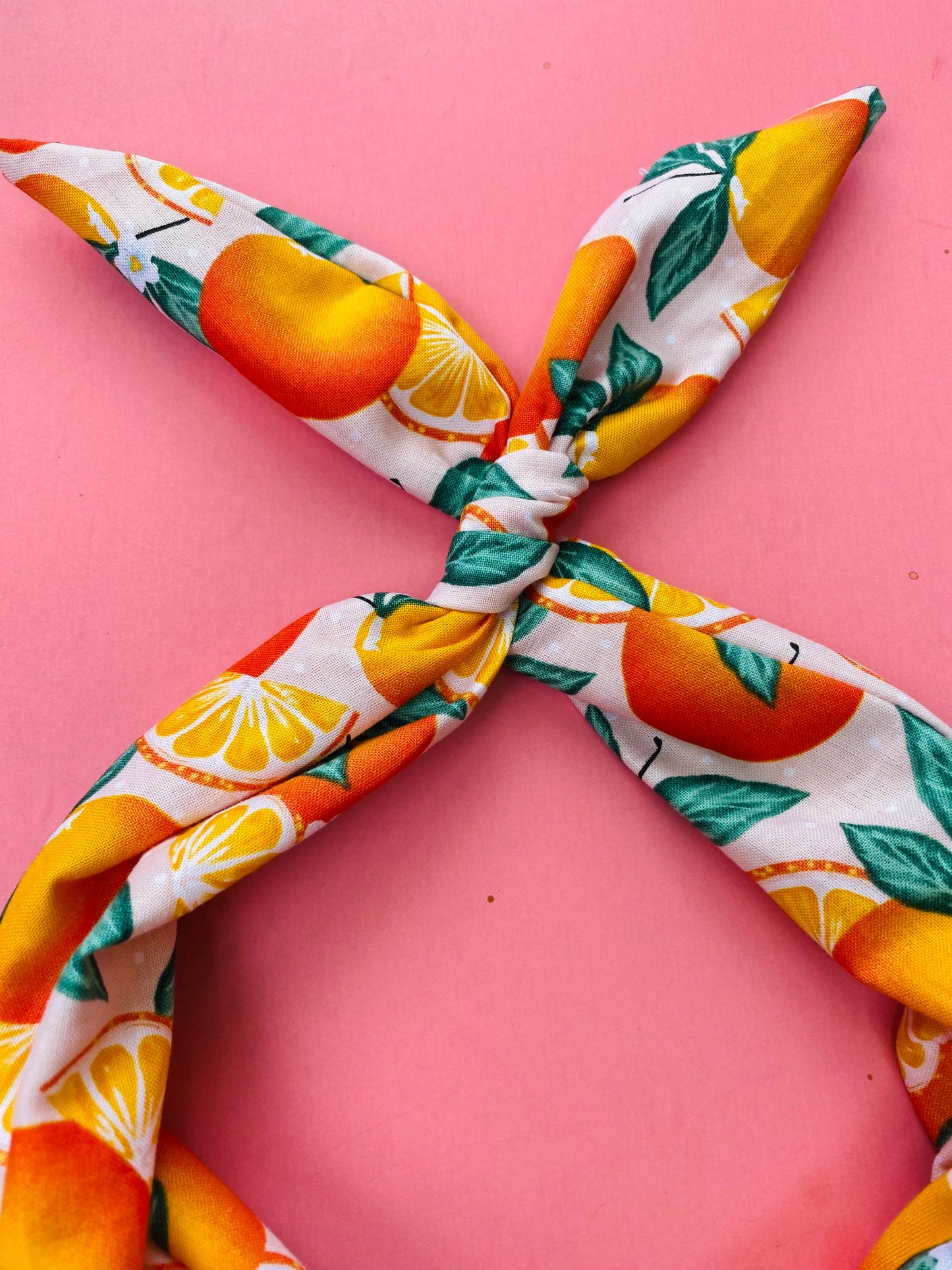 Tangerine Wire Headband