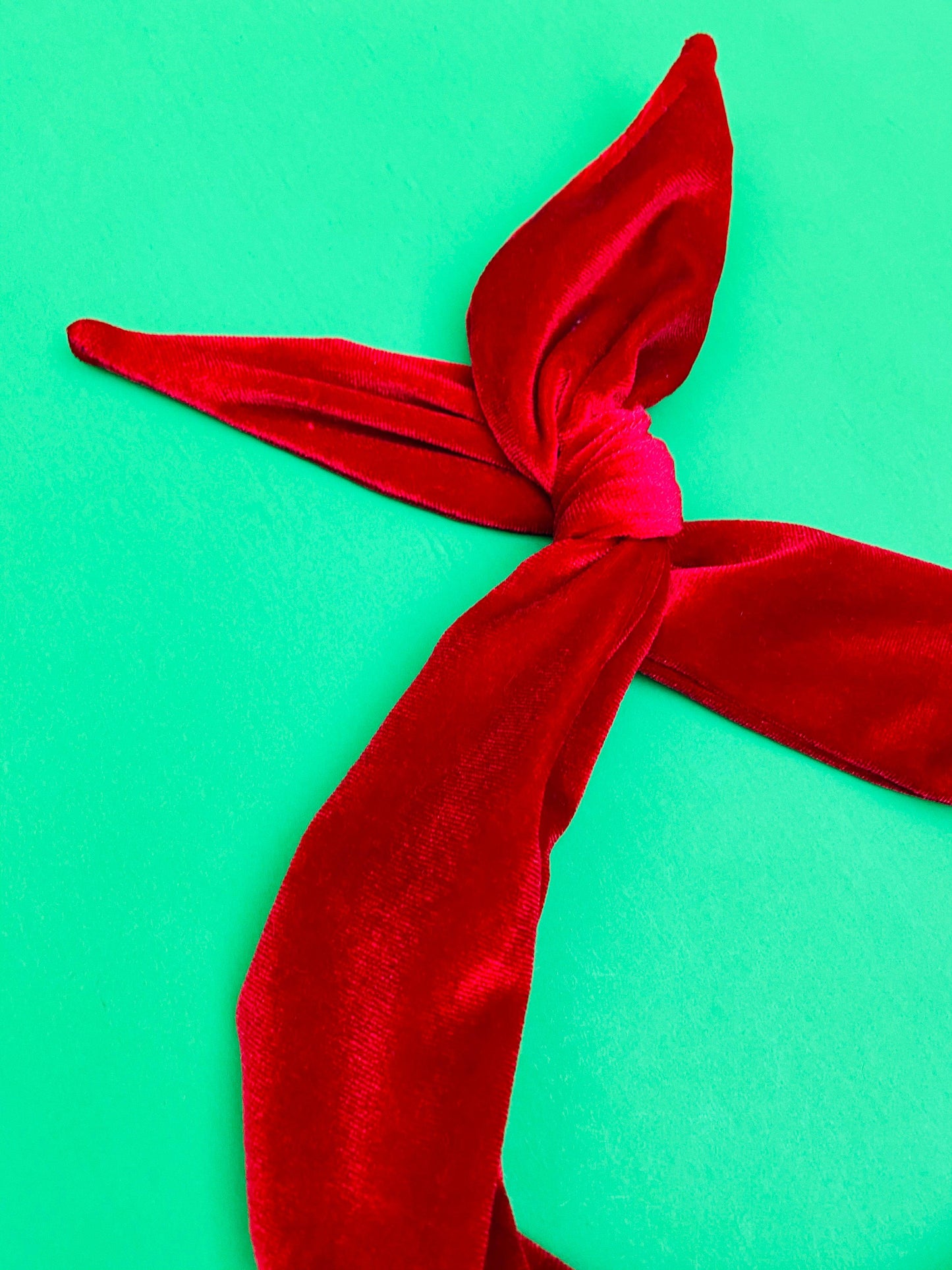 Red Velvet Wire Headband