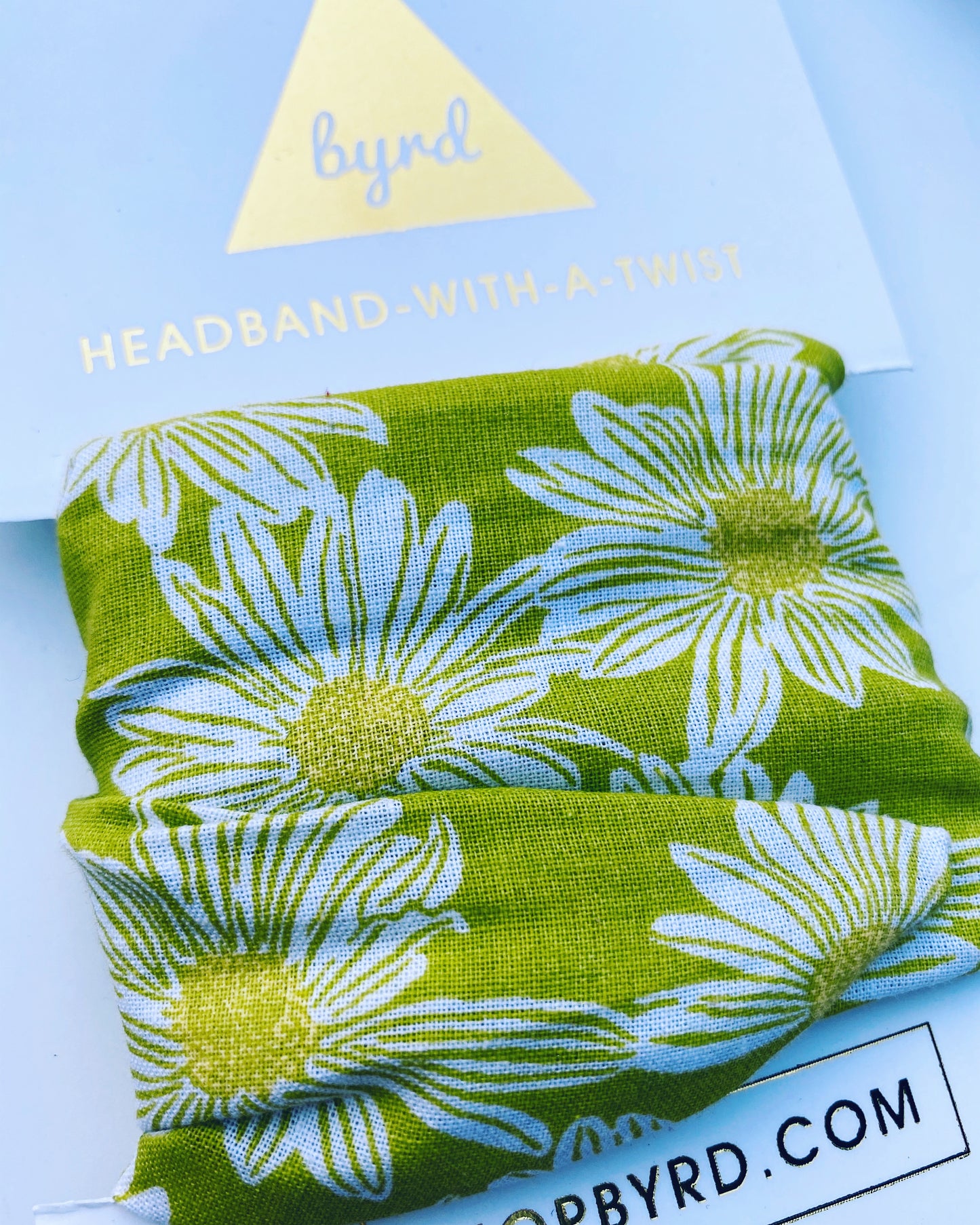 90’s Green Daisy Wire Headband