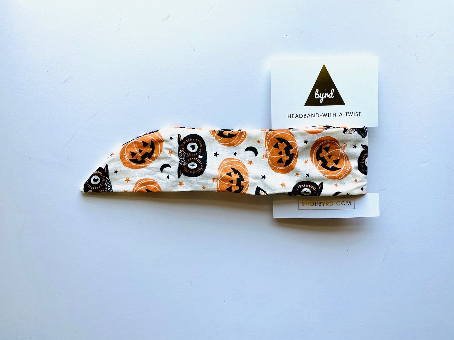 Halloween Wired Headband with Cats and Owls