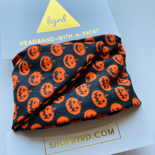 Jack-O-Lantern Wire Headband