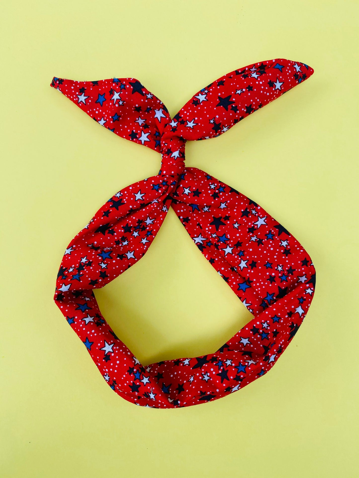 Red, White and Blue Stars Wire Headband
