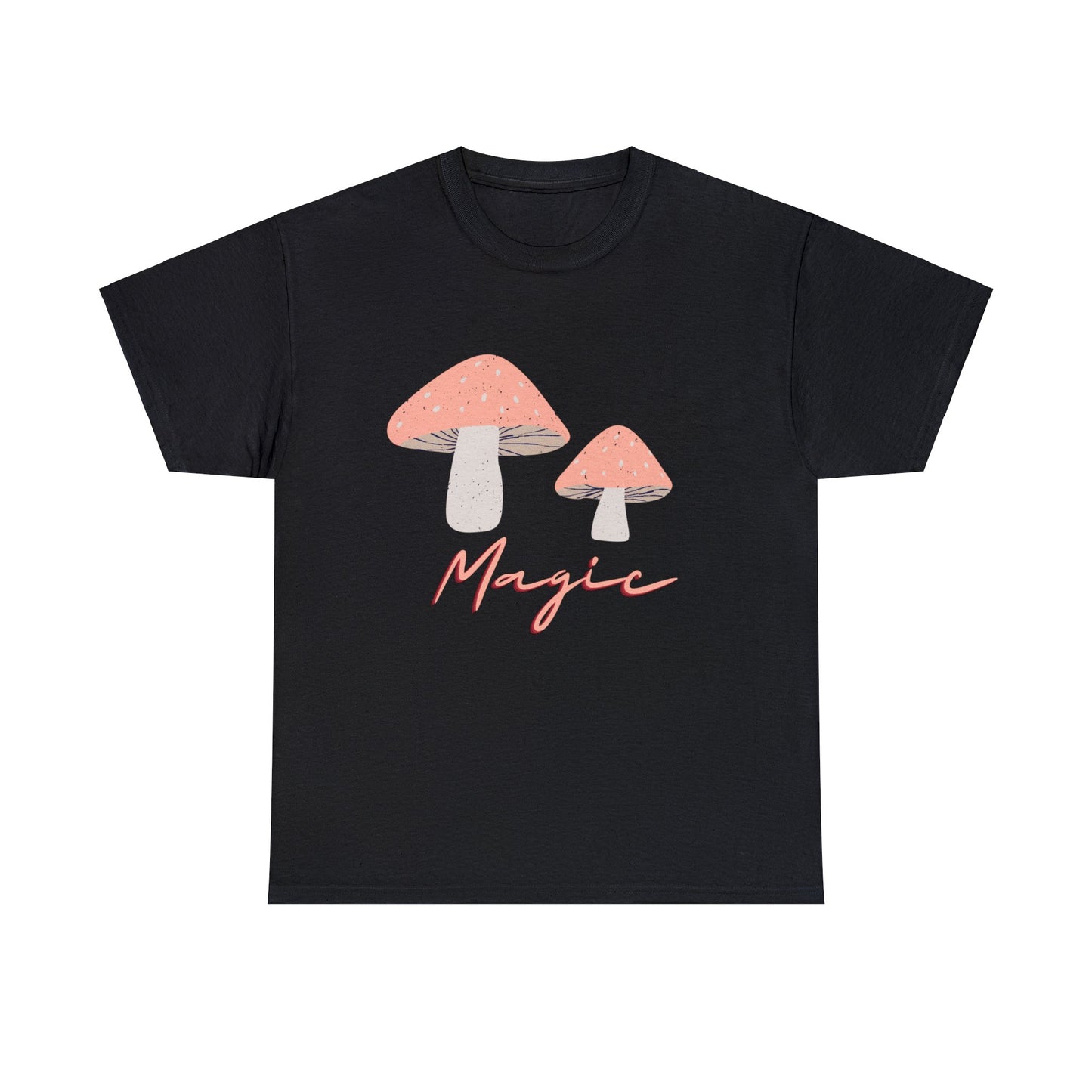 Magical Mushrooms Tshirt by Queen Midas