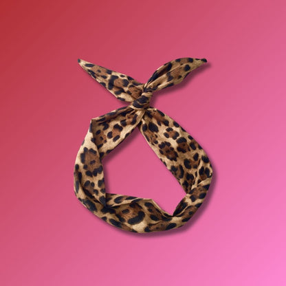 Leopard Print Wire Headband