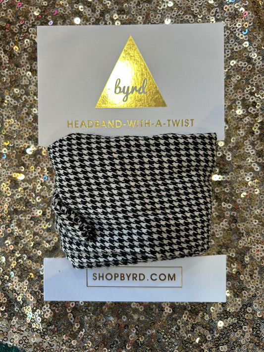 Houndstooth with Gold Fleck